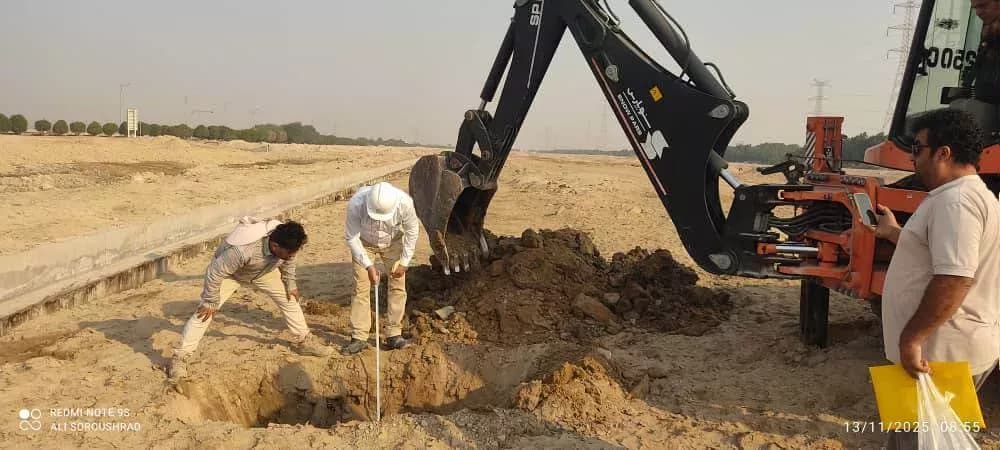 خطوط لوله انتقال آب نمک واحد کلرآلکالی پتروشیمی بندر امام