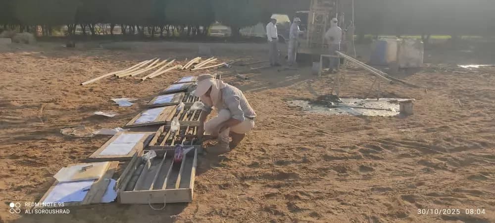خطوط لوله انتقال آب نمک واحد کلرآلکالی پتروشیمی بندر امام