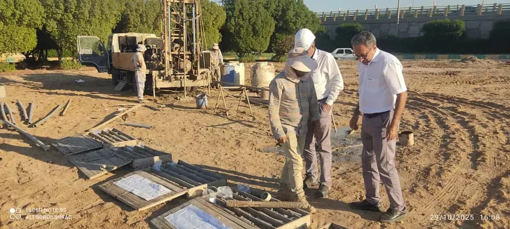 خطوط لوله انتقال آب نمک واحد کلرآلکالی پتروشیمی بندر امام