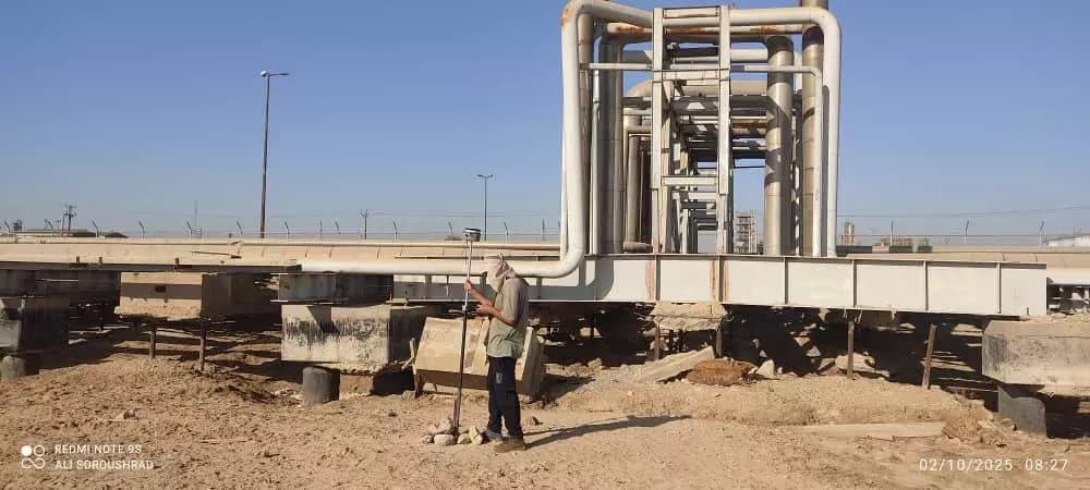 خطوط لوله انتقال آب نمک واحد کلرآلکالی پتروشیمی بندر امام