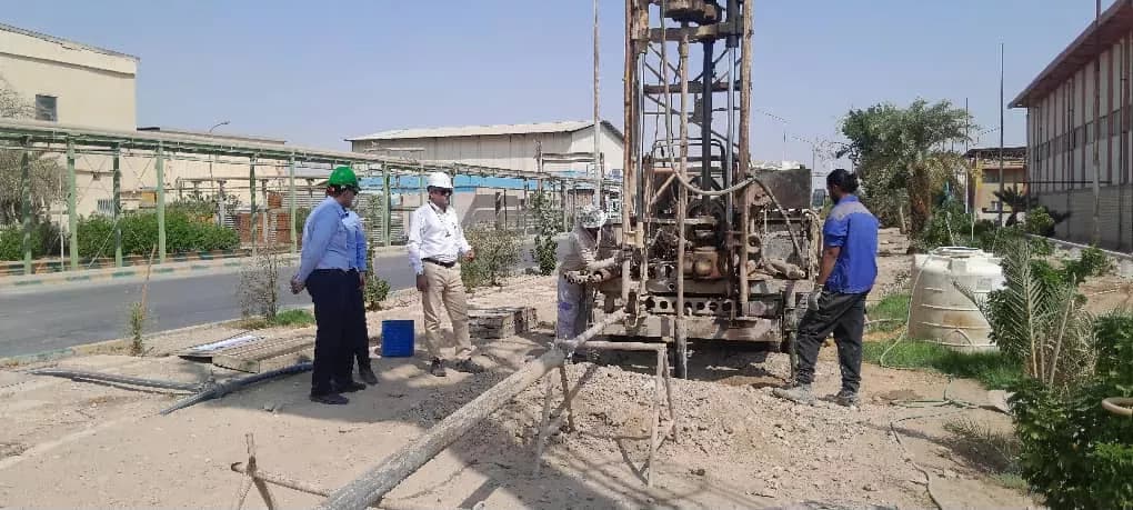 خطوط لوله انتقال آب نمک واحد کلرآلکالی پتروشیمی بندر امام