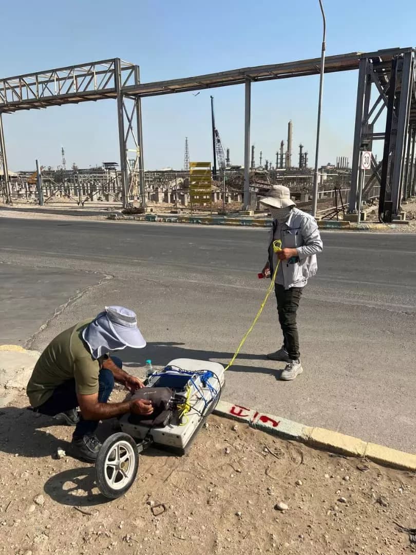 خطوط لوله انتقال آب نمک واحد کلرآلکالی پتروشیمی بندر امام